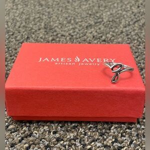 James Avery Script Initial Ring “Z” Size 5